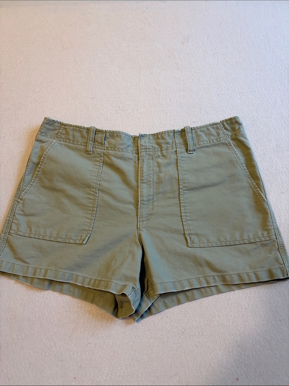 American Eagle Outfitters Olive Green Utility Shorts